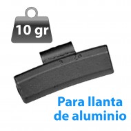 CONTRAPESAS ZINC CLIP PARA LLANTA DE ALUMINIO 10GR 100UND/CAJA