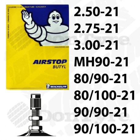 MICHELIN 80/90/2.5 90 21 20 unidades (caja completa) TU21MD