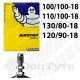 MICHELIN 100 18 12 unidades (caja completa) T18MFR